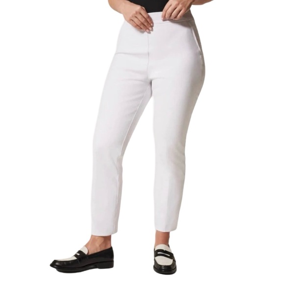 NWT $148 Spanx Classic White Slacks - Picture 13 of 14